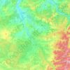 Carte topographique 88700, altitude, relief