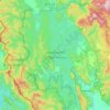 Carte topographique Khao Laem National Park, altitude, relief