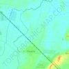 Carte topographique Claypole, altitude, relief