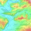 Carte topographique Bevern, altitude, relief