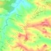Carte topographique Sainte-Radegonde, altitude, relief