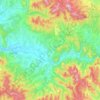 Carte topographique Gurahonț, altitude, relief