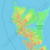 Carte topographique Area D (Graham Island), altitude, relief