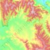 Carte topographique Meroo, altitude, relief