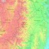 Carte topographique Parque Nacional Sangay, altitude, relief