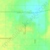 Carte topographique Bird City, altitude, relief