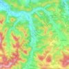 Carte topographique Dun, altitude, relief