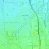 Carte topographique Ferryden Park, altitude, relief