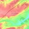 Carte topographique Clairy-Saulchoix, altitude, relief