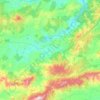 Carte topographique Çan, altitude, relief
