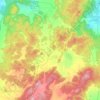 Carte topographique Dayat Aoua, altitude, relief
