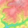 Carte topographique Gipperath, altitude, relief