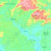 Carte topographique Murici, altitude, relief