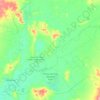 Carte topographique Paroo-Darling National Park, altitude, relief