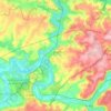 Carte topographique 77440, altitude, relief