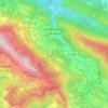 Carte topographique La Rochette-du-Buis, altitude, relief