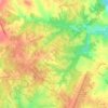 Carte topographique Earlysville, altitude, relief