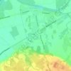 Carte topographique Granges-sur-Lot, altitude, relief