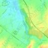 Carte topographique Nielles-lès-Ardres, altitude, relief