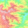 Carte topographique Chakran, altitude, relief