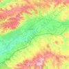 Carte topographique 81600, altitude, relief