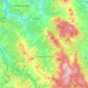 Carte topographique Greve in Chianti, altitude, relief