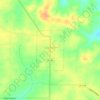 Carte topographique Greeley, altitude, relief