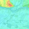 Carte topographique 21522, altitude, relief