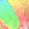 Carte topographique Pontacq, altitude, relief