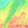 Carte topographique Roitham am Traunfall, altitude, relief