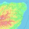 Carte topographique Aberdeenshire, altitude, relief