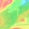 Carte topographique Western Island Pond, altitude, relief