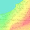 Carte topographique Plympton-Wyoming, altitude, relief