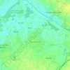 Carte topographique Gondecourt, altitude, relief