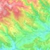 Carte topographique Grosbous, altitude, relief