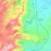 Carte topographique Vensat, altitude, relief