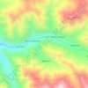 Carte topographique دریای پائین ده, altitude, relief