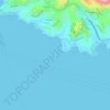 Carte topographique Green Cay, altitude, relief