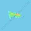 Carte topographique Nihoa Island, altitude, relief