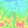 Carte topographique Oued Djendjen, altitude, relief