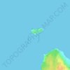 Carte topographique Kefken Adası, altitude, relief
