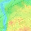 Carte topographique Uplands Pathway Network, altitude, relief