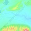 Carte topographique Oued Safsaf, altitude, relief