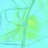 Carte topographique مدينه ديروط, altitude, relief