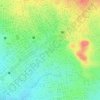 Carte topographique Zone Innondable (2 ; 3), altitude, relief