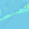 Carte topographique Rockaway Beach, altitude, relief