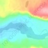 Carte topographique Talkeetna River parallel flow, altitude, relief