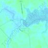 Carte topographique Leipsic, altitude, relief