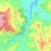 Carte topographique IT4030013 - SIC - Fiume Enza da La Mora a Compiano, altitude, relief