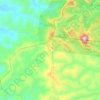 Carte topographique Serra de São Mateus, altitude, relief